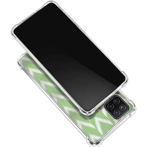 Nigeria Soccer Flag Galaxy A12 Clear Case